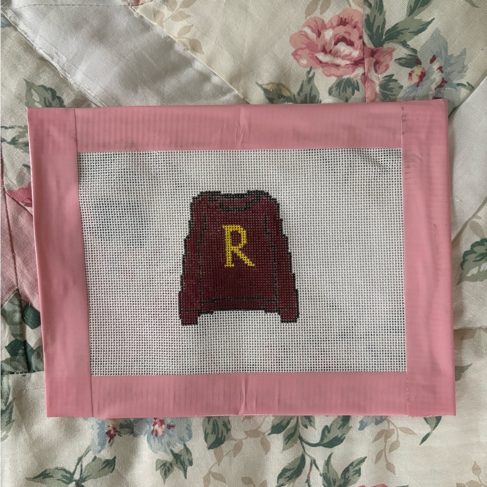 Ron Weasley Sweater Needlepoint canvas